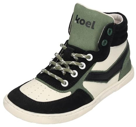 KOEL Barefoot Kinderschuhe - Sneakers Danish Nappa Green, Größe:31 EU