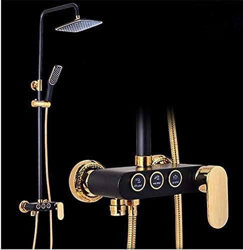 handheld showerToilet Gold Shower Faucet Bronze Black Shower Faucets Best Gift for New Home Decoration Bathroom Showers, Shower System