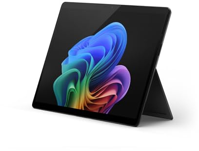 Microsoft Surface Pro (power supply not included) | Copilot+ PC | 13” OLED Touchscreen | Snapdragon® X Elite (12 cores) | 16GB Memory | 1TB SSD | Device only | 2024 Model, 11th Edition | Black