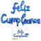 Naturezhen Globos Letras FELIZ CUMPLEAÑOS en Español, Decoración Cumpleaños, Globo de Aluminio, Incluye Pajita de Inflado, Facilitar el Inflado para Suministros Decoración Party (Azul oscuro)
