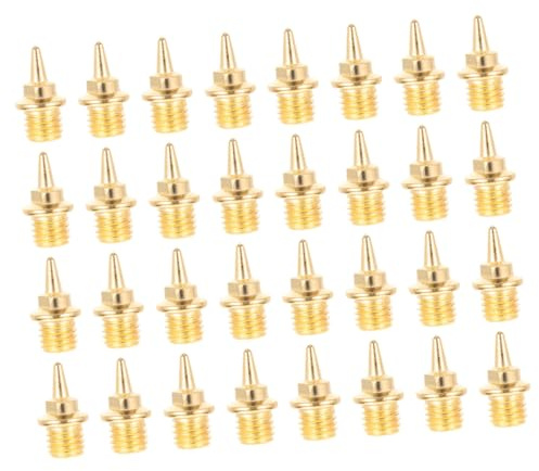 Anneome 50piezas Zapatillas De Atletismo Clavos Cortos para Zapatillas Clavos para Entrenamiento De Atletismo Agarre y