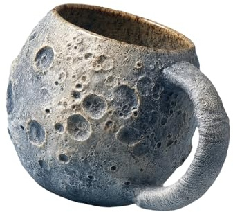 Guaber Solar Kaffeetasse Keramiktasse Mit Astronomie Motiv Spülmaschinenfest Für Heiße Getränke Und Dekoration Erde Mond Sonne