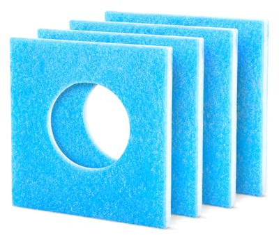 YIPFEN 4x Filtermatten – Hochleistungs Filtervlies für Staub & Pollen | Saubere Raumluft