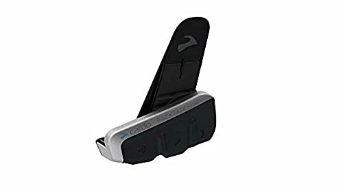 Cardo Packtalk Slim Motorcykel Bluetooth-kommunikations- och underhållnings headset med ljud av JBL (svart, enda paket)
