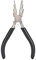 Pince à circlips Outils faits à la main Pince à bec rond 6 sections Pince à anneau élastique Pince à bec rond 6 sections Outils de réparation à domicile