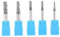 Jeanoko 8pcs Carbide End Mill Tungsten Steel Milling Cutter 4 Flutes Carbide End Mill Set Cutter Tool Kit 2-12mm