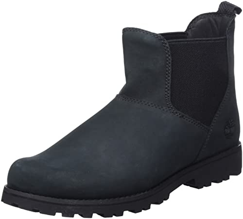 Timberland Unisex - Bambini e ragazzi Asphalt Trail Chelsea Boot (Junior) Stivali Chukka, nero, 38 EU