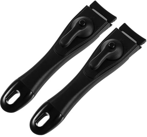 UPKOCH Manico per Padella Rimovibile 2 Pezzi in Silicone Nero