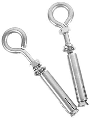 VILLFUL 2stücke Dehnschraubenbolzen Mit Ringschraubenösen Für Schwerlast-wandanker Und Deckenanker Dehnanker Für Und Hebeösen-schrauben Für Vielseitige Anwendung