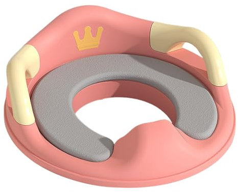 Missmisq Toilettentrainer mit rutschfester Matte, 1–8 Jahre Kinder-Toilettensitz | 1–8 Jahre Kinder-Töpfchensitz - Antihaft-abnehmbarer Toilettentrainer für Zuhause, Reisen, Camping, Badezimmer