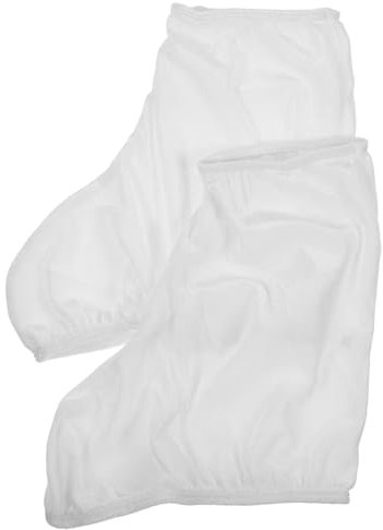 CORHAD 2 Stücke Universalgröße Schlittschuhstiefel Schlittschuhschutz Elastisch - Kratzfest Hockey Skates Skating Schuhüberzug Weiß