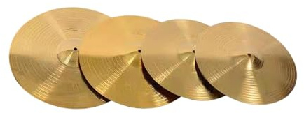 KiBcsLic Platillo de Práctica para Batería, Platillos Hi-hat Como Accesorio Esencial, 14inch 16inch 18inch