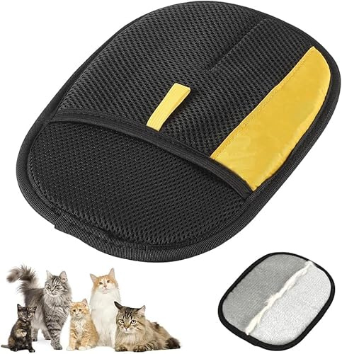 2025 Nuevos guantes quitapelos para mascotas, limpiadores electrostáticos de pelo para gatos y perros