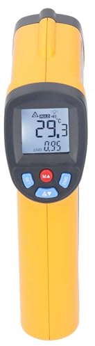KIMISS Pistola de Termómetro infrarrojo: Herramienta de Medición de Temperatura Digital Portátil de Alta Precisión para Uso en Cocina, Industrial y Doméstico, Rango de Temperatura de -50 ℃ a 550 ℃