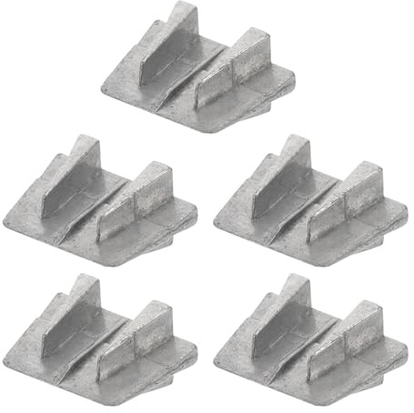 Beavorty Cales Métalliques Coniques 5 Pièces pour Coin de Hache, Fixation de Manche, Outil de Réparation pour Bricolage Maison et Extérieur