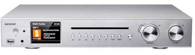 Silver CD Player Internet Radio DAB+ FM Spotify Bluetooth WiFi LAN