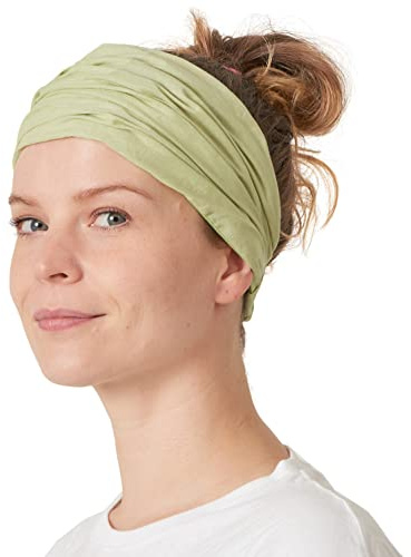 CHARM Mujer Algodón Bandana Bufanda Cabello Banda Cabeza Tapa Elástico Lima