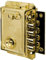 Fac seguridad s-90p - Cerradura sobreponer derecha bombeo 70mm dorado