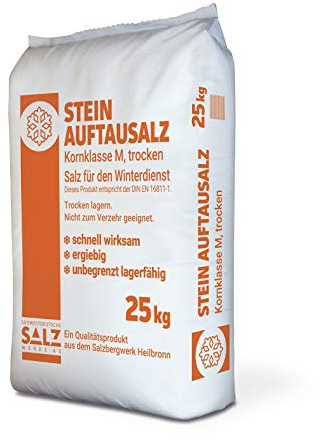 Streusalz | Auftausalz | Nordsalz | 25 kg Sack| für den professionellen Winterdienst | Streugut | sofort verfügbar