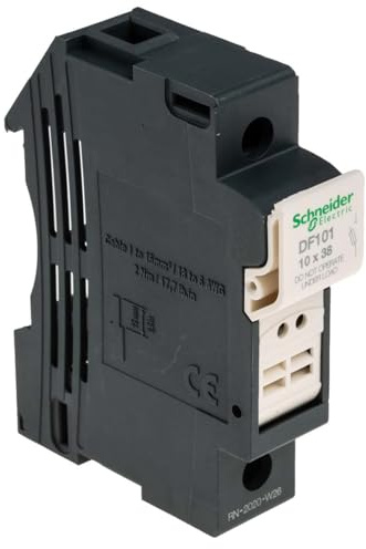 Schneider Electric Sicherungshalter für Hutschienenmontage für 10 x 38mm Sicherungen 1-polig