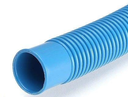 Quarzflex® 9 Meter 32mm 1 1/4 Poolschlauch Schwimmbadschlauch blau Made in Germany