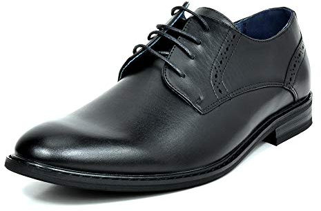 Bruno Marc Men's Classic Oxfords Formal Dress Shoes Brogues Derbys for Business, Wedding and Party,Size 11,Black,PRINCE-16