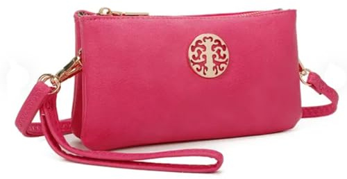 LeahWard Women's Clutch Bag Cross Body Shoulder Bag Wristlet Purse Pouch Handbags