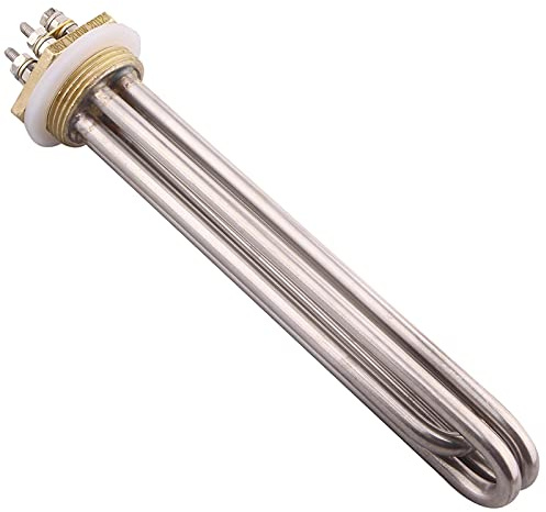 DERNORD 36V Warmwasserbereiter Element 1200 Watt 1.25Inch 41.9MM Kupfer Flansch Heizelement Ersatzteil