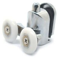 Roman Shower Double Bottom Door Roller/Runner/Wheels 23mm 1 Pack Replacements ST