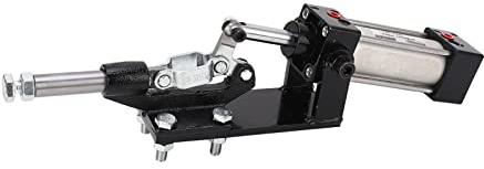 ANKROYU Pneumatischer Niederhalter, Zylinderzylinder Pneumatikspanner, pneumatischer Kniehebelspanner, Hochleistungs Schnellspanner für den mechanischen Betrieb