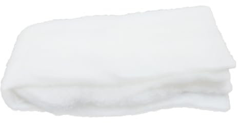 Cabilock Baumwolldecke Schneeszene 1 Blatt Weihnachtsschneematte für Weihnachtsfeier-Layout-