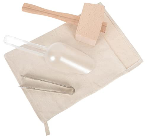 TOPBATHY Ice Mallet Set Crushed Ice Bag Diy Household Ice Bags for Kitchen Bar Restaurant