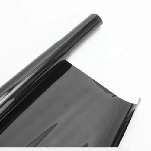 WANGSHAOWEI TöNungsfolie Auto 300cm x 50cm 5%-50% Schwarz Auto Fenster Fenster Glas Sommer Solar UV Schutz Aufkleber Filme Scheiben TöNungsfolie Auto(25 Percent Clear)