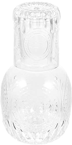 ABOOFAN Jarra De Vidrio Transparente Botella De Agua Fría Con Grifo Multifuncional Para Hogar y Oficina