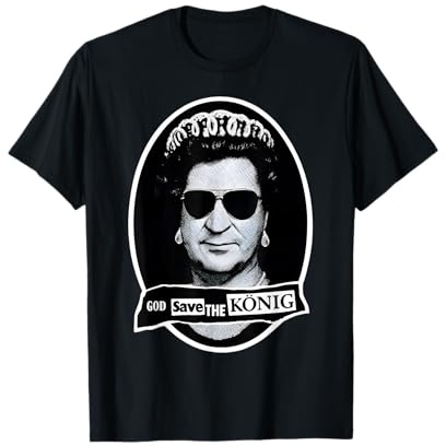 God Save The König Maggus Söder Retro Politik Satire Cover T-Shirt