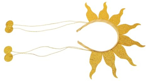 GALPADA Serre-tête Flamme Scintillant Léger et Solide pour Fête Halloween et Carnaval Accessoire Cheveux Original et Créatif pour Femmes et Garçon Fille