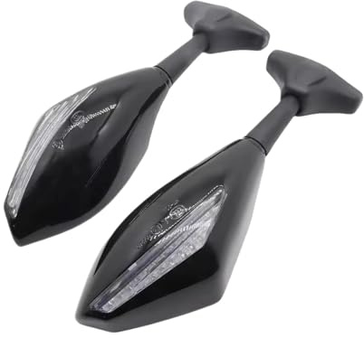 Specchietti Per Moto Specchietti Per Estremità Manubrio Specchietti Integrati Indicatori Di Direzione Anteriori Per Ho&nda Per Ya&maha Per Suzuki Per KA&WASAKI Specchietti Lateralis