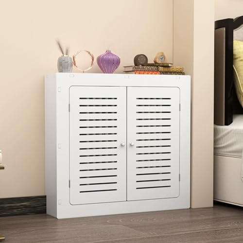 Coperture per termosifone moderne traspiranti con Shelf2Door Armadio riscaldante decorativo elegante per il riscaldamento domestico del radiatore a vapore soluzione di stoccaggio