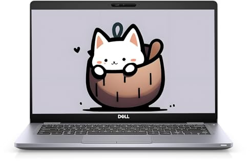 Dell Latitude 5310 - Computer portatile professionale, schermo FHD da 13,3 (1920 x 1080), Intel Core i7-10610U, 16 GB di RAM, SSD da 256 GB, tastiera QWERTY americana, Windows 11 Pro (ricondizionato)