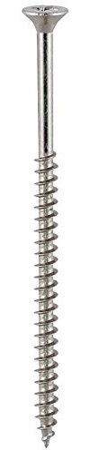 TIMCO SQ2 CSK BZP Solo Woodscrews - 4.0 x 20 - Zinc Plated - Box of 200