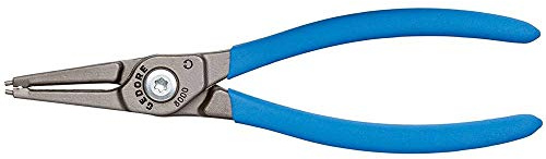 GEDORE Montagezange für Sicherungsring innen, Verwindungshemmend, gerade Backen, Spitzen-Ø: 0,9 mm, 8000 JE 0