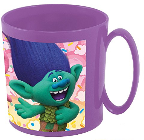 Joy Toy 784104 Trolls Tasse pour Micro-Onde Plastique Multicolore 26 x 15 x 15 cm