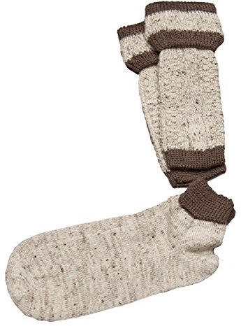Lusana Strümpfe Loferl L479T-011 beige braun