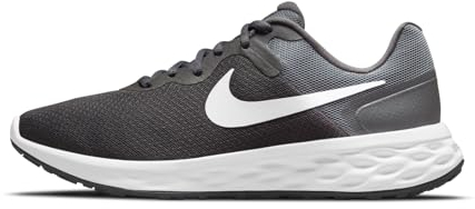 Nike Revolution 6 Straßenlaufschuh für Herren, Iron Grey/White-Smoke Grey-Black, DC3728-004, 44 EU (10 US)