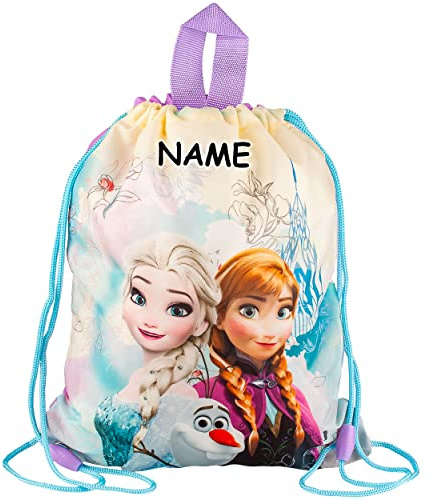 alles-meine.de GmbH Kinder Geschirr & Zubehör Verschiedene Artikel frei wählbar die Eiskönigin - Frozen - Kleiner - Beutel/Tasche 31 cm - Lunchtasche/Sportbeutel - Turn..