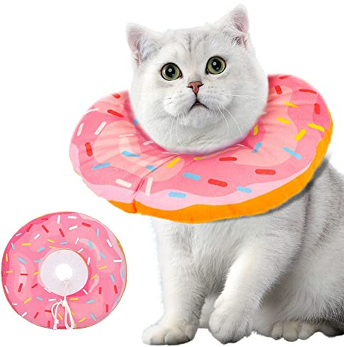 crazy bean Haustiere Weich Schutzkragen Anti Biss Safety Einstellbarer Schützender Kragen Spezialschutz Für Katzen Hunde