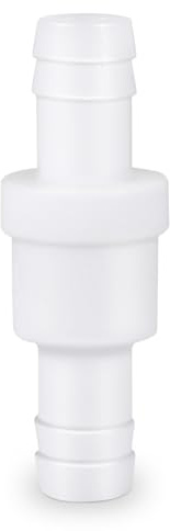 Rückschlagventil 1/2 Zoll, Kunststoff, für Wasser, Benzin, Öl, Luft