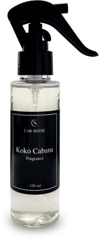 Car Sense Koko Cabana Auto-parfüm 100 ml Sprühflasche der perfekte Duft für dein Fahrzeug Luxuriöser Autoerfrischer I Lufterfrischer mehr als ein Duftspray