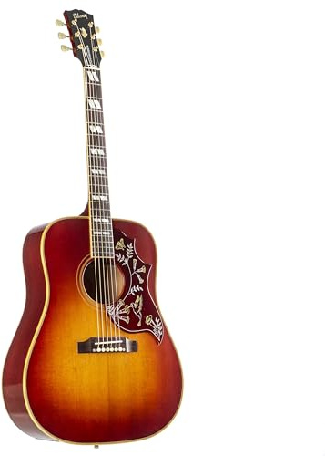 Gibson 1960 Hummingbird HCS Fixed Bridge Westerngitarre - Cherry Sunburst