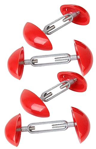PACKOVE 4pezzi Allargatori Regolabili Per Scarpe Espansori Per Scarpe e Stivali Facili Da Pulire e Durevoli Mantiene La Forma Delle Colore Rosso